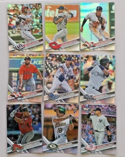 2017 topps series one rainbow - one,