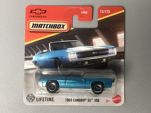 1969 camaro 396 matchbox - camaro, ss