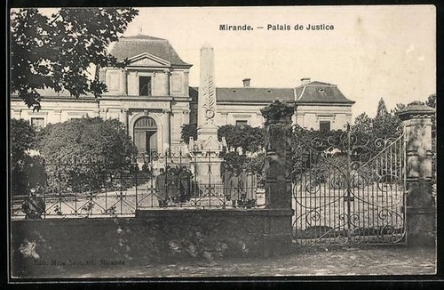 Cpa mirande palais justice - de,