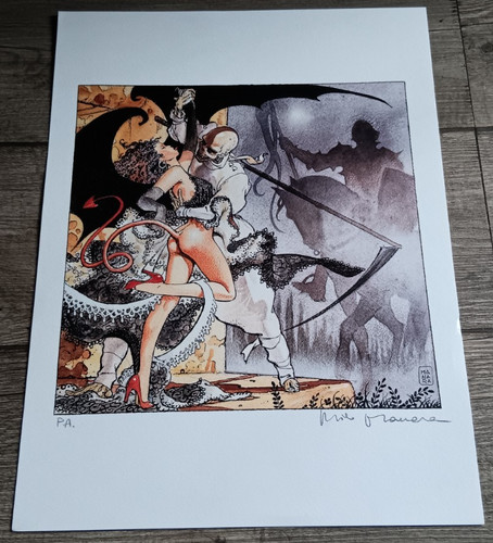 Milo manara lithographie - -,