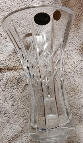 Vase cristal bohème - cristal,