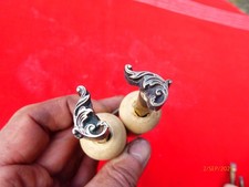 fleuron fer à dorer outil ancien relieur reliure X140