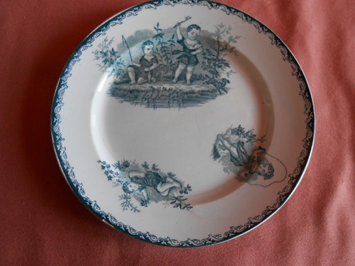 Assiette groupe enfants st - assiette, d'enfants"