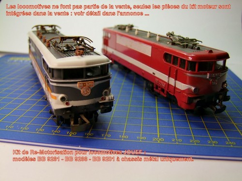 Kit motorisation locomotives - kit,