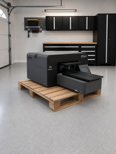 Hybrid dtg dtf - dtg/dtf, printer
