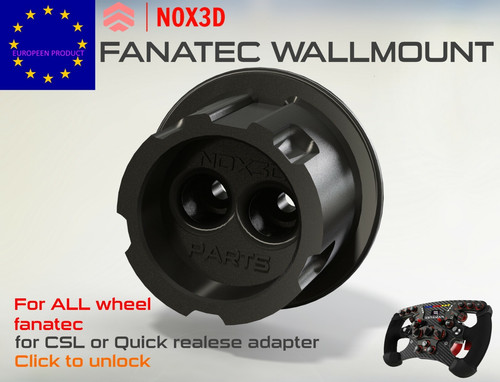 Fanatec wheel wallmount - fanatec,
