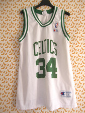 Maillot Basket Celtics Boston NBA Pierce #34 Champion USA Vintage jersey - L