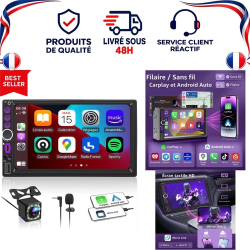 Autoradio din carplay sans - 2,