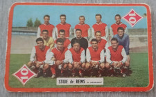 1960' EQUIPE Du STADE DE REIMS Football  Cartes MIROIR SPRINT  Soccer  foot