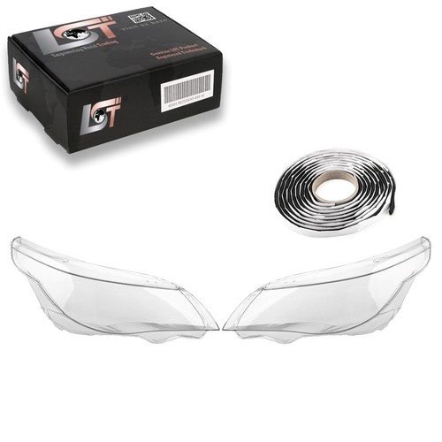 Verre phares gauche - 2x, de
