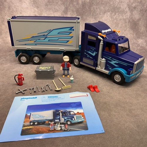 Playmobil 9314 big rig truck - big,