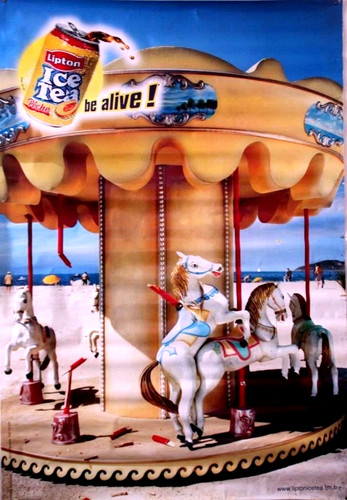 Ice tea affiche - affiche, boisson