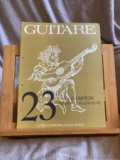 Guitare n°23 Fr. Campion Prélude et Fugue en Ré partition guitare éditions Leduc