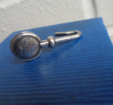 Clip De Serviette En Argent Avec Poinçon Sterling 1920 Birmingham Adie & Lovekin