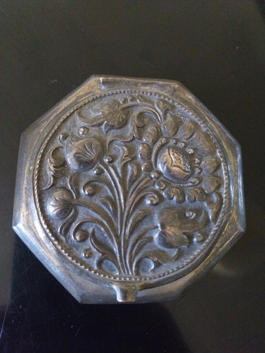 Poudrier miroir ancien boite - /,