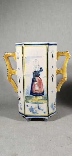 Ancien vase quimper - vase, hr