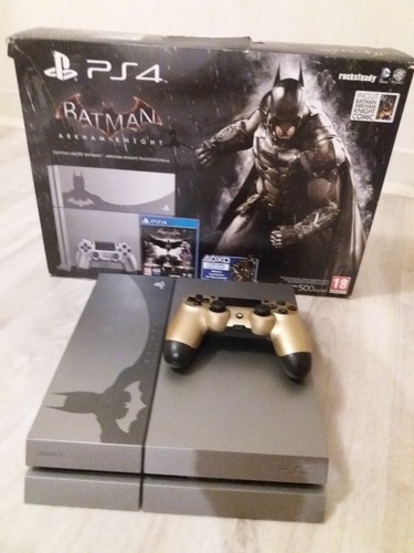 Console ps4 batman collector - ps4,
