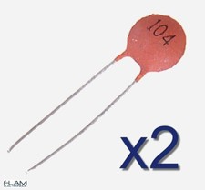 2x Condensateur céramique