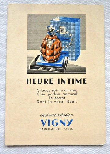 Carte parfumée vigny - parfumÉe,