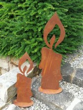 Bougie inox Alex bougeoir