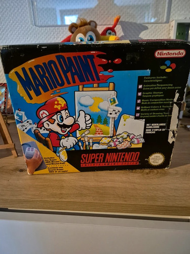 Mario paint sans - mario,