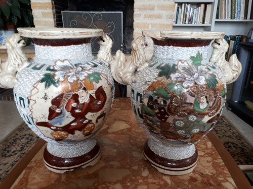 Magnifiques vase indochine - magnifiques, d'indochine
