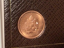 1 centime euro BU Vatican 2023