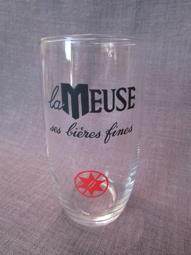 Verre bière publicitaire - bière,