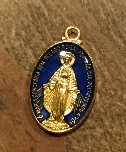 Médaille religieuse vierge - ,