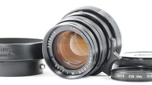 Objectif leica summicron 50 - leica, m