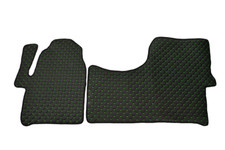 Noir Avec Vert Points Tapis