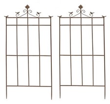 LOT DE 2 GRILLES DE RANG EN