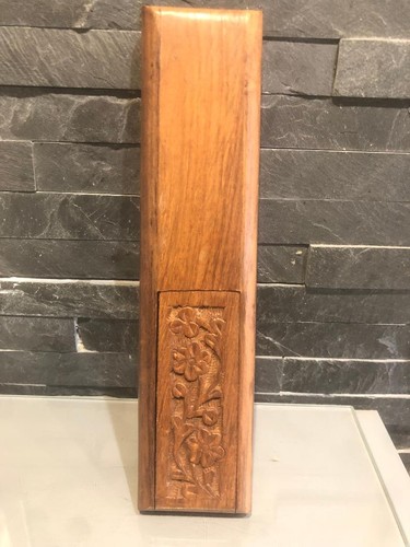Joli plumier ancien bois - ancien, en