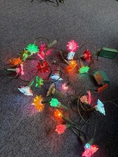 Guirlande Électrique Lumineuse Noël Ancienne fleurs couleur clignotante 25 lampe