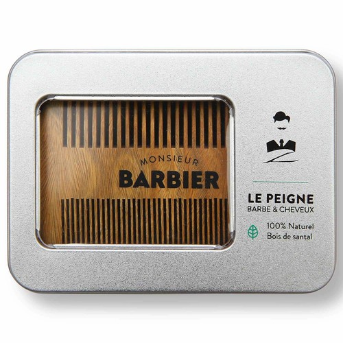 Monsieur barbier peigne double - monsieur,