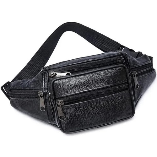 Sac banane cuir - sac,