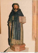 71 - Bissy la Maconnaise - intérieur de l'Eglise - Statue de Saint-Fiacre - Art