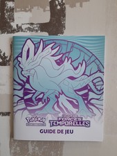 Guide de jeu Pokemon Forces Temporelles Serpente-Eau Coffret Dresseur d'Elite Fr