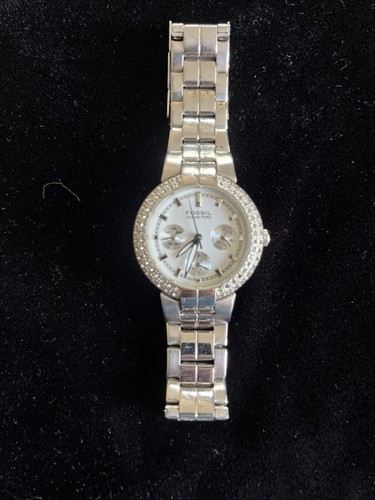 Fossil blue ladies wristwatch - ladies,