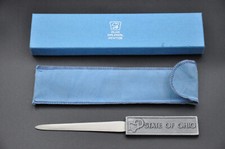 Ancien coupe papier STATE OF OHIO marque OLDE COLONIAL PEWTER collection bureau