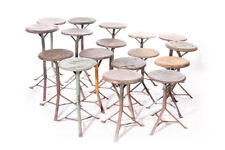 Âge Tabouret Art Déco Atelier Vintage Magasin Bricolage Design Chaise