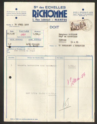 Nantes usine outillages - (44), d'outillages