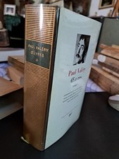 livre Paul Valery  Oeuvres  La Pléiade nrf  tome 1