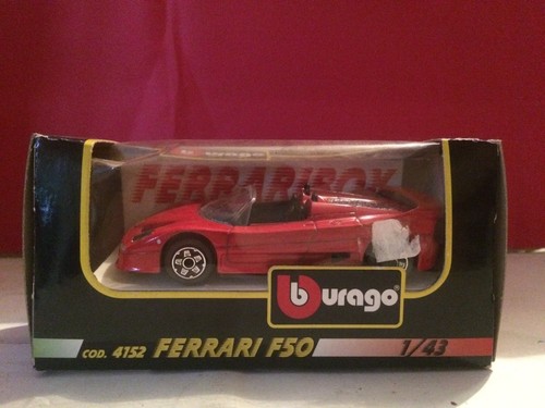 Burago superbe ferrari f50 - burago,