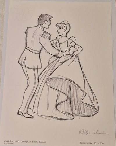 Lithographie disney - lithographie,