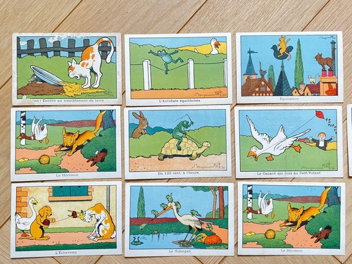 Lot chromos images - 10,