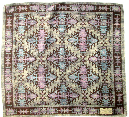 Jacques fath foulard soie - -,