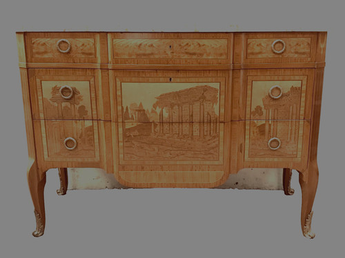 Commode réseaux style - commode,