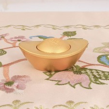 Ornement de lingot d'or de