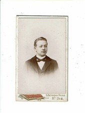 photographie cdv Jeune Homme